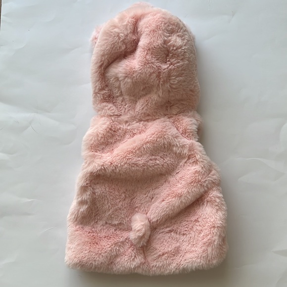 Catherine Malandrino Mini Pink Baby Fur Vest 3-6M - Picture 5 of 11